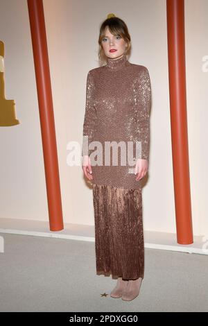 LOS ANGELES, Kalifornien - 12. MÄRZ: Sandra Drzymalska bei den Academy Awards 95. im Dolby Theater in Los Angeles, Kalifornien, am 12. März 2023. Kredit: Valerie Goodloe/MediaPunch Stockfoto