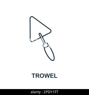 Toolbox-Zeilensymbol. Einfaches Element aus der Baugruppensammlung. Creative Toolbox Symbol für Webdesign, Vorlagen, Infografiken und mehr Stock Vektor