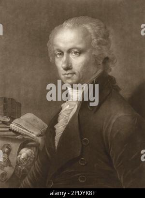 Franz Joseph Gall, 1758-1828, deutscher Neuroanatomiker und Physiologe Stockfoto