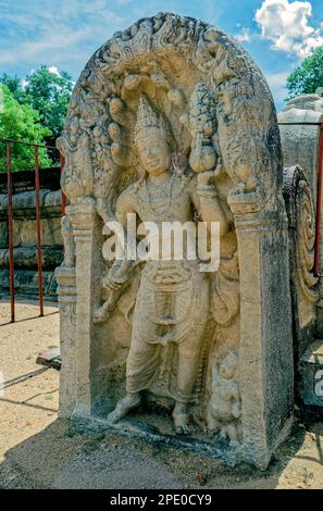 09 10 2007 Wachstein in Ratnaprasada Rathna Prasada Anuradhapura, Sri Lanka.Asien Stockfoto