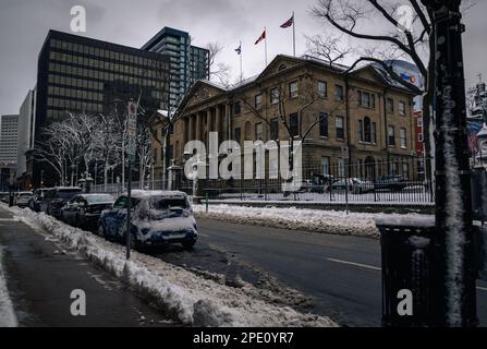 Province House 1726 Hollis Street, Halifax, Heimat der Provinzgesetzgebung Stockfoto