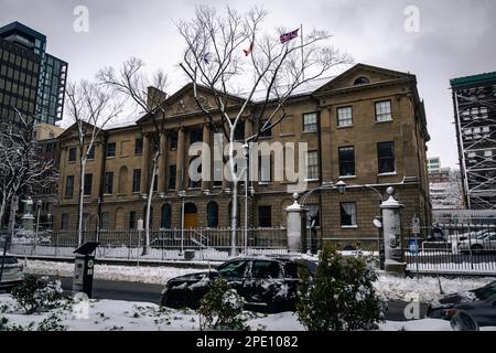 Province House 1726 Hollis Street, Halifax, Heimat der Provinzgesetzgebung Stockfoto