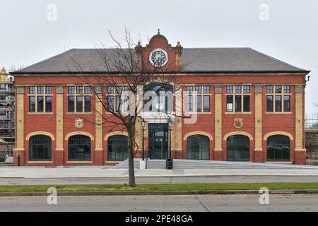 Edinburgh Scotland, Vereinigtes Königreich, 15. März 2023. Granton Station Redevelopment Credit sst/alamy Live News Stockfoto