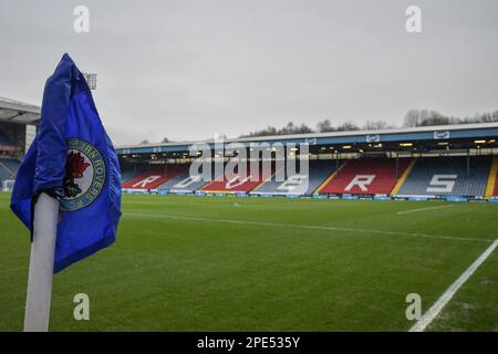 Blackburn, Großbritannien. 15. März 2023. Allgemeiner Blick auf Ewood Park vor dem Sky Bet Championship-Spiel Blackburn Rovers vs Reading im Ewood Park, Blackburn, Großbritannien, 15. März 2023 (Foto von Ben Roberts/News Images) Kredit: News Images LTD/Alamy Live News Stockfoto