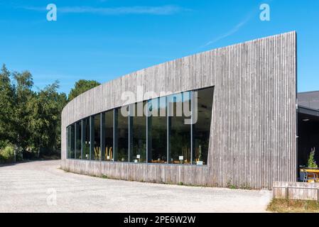 Buitencentrum im Naturschutzgebiet Schoorlser Duenen, Schoorl, Nordholland, Niederlande Stockfoto