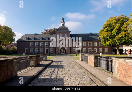 Barockschloss Ahaus, Münsterland, Nordrhein-Westfalen, Deutschland Stockfoto