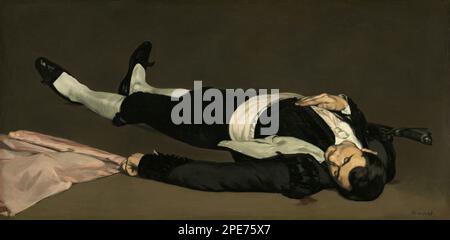 Der tote Toreador, wahrscheinlich 1864 von Edouard Manet Stockfoto