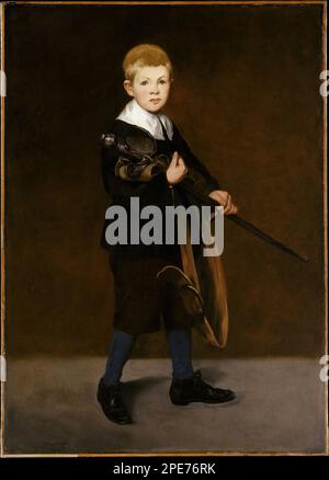 Junge mit einem Schwert 1861 von Edouard Manet Stockfoto
