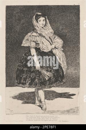 Lola de Valence 1863 von Edouard Manet Stockfoto