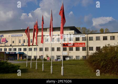 Dokumentationszentrum, KdF Seaside Resort, Prora, Binz, Rügen, Mecklenburg-Vorpommern Stockfoto