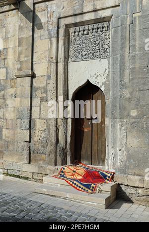 Historische Architektur von Icheri Sheher, der Altstadt von Baku Stockfoto