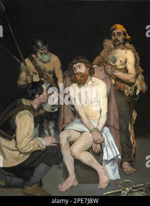 Jesus verspottet von den Soldaten 1865 von Edouard Manet Stockfoto