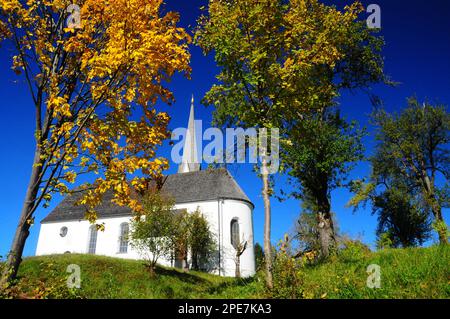 Wallfahrtskirche des Heiligen Blutes, Unterammergau, Oberbayern, Deutschland Stockfoto