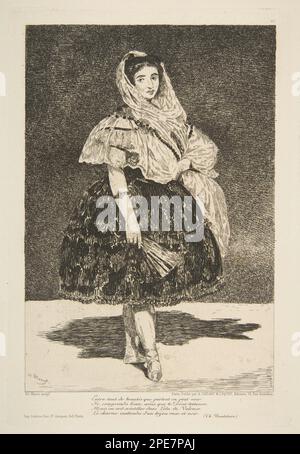 Lola de Valence 1863 von Edouard Manet Stockfoto