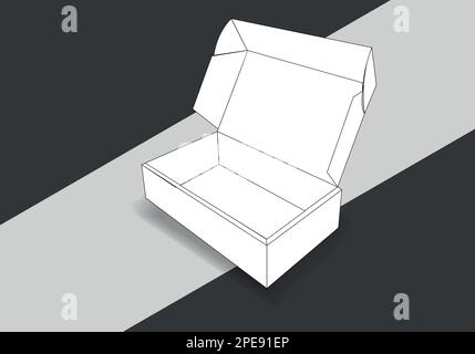 Leerer Block, weißer Kasten in der Vorderansicht. Werbeständer für Produktwerbung, Ausstellungssockel 3D Vektor isoliert stehend mit Bühnenmodell Stock Vektor