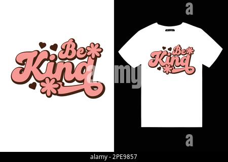 Liebe Typografie T-Shirt Design Freunde Paar Herz Familienmitglied T-Shirt Design Rainbow Retro Vintage T-Shirt Stock Vektor