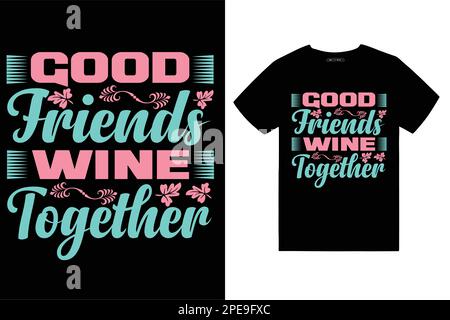 Liebe Typografie T-Shirt Design Freunde Paar Herz Familienmitglied T-Shirt Design Rainbow Retro Vintage T-Shirt Stock Vektor