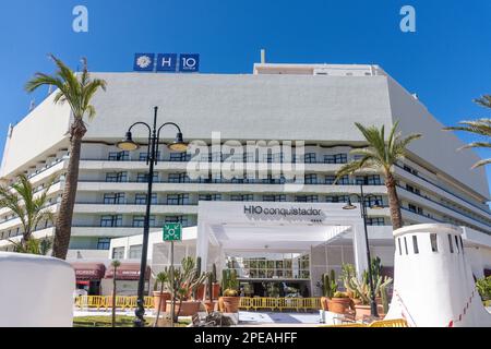 H10 Conquistador Hotel, Avenue Rafael Puig Lluvina, Playa de las Américas, Teneriffa, Kanarische Inseln, Königreich Spanien Stockfoto