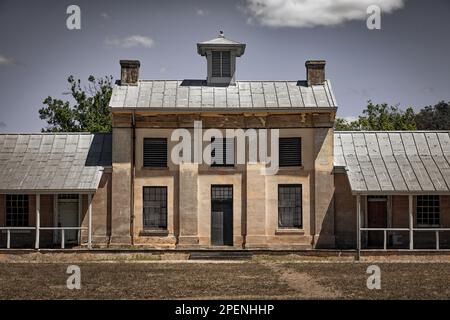 New Norfolk, Tasmanien - 31. Januar 2023: Willow Court, einst bekannt als New Norfolk Irre Asylum, Port Arthur, Tasmanien. Für die Unterbringung von Menschen Stockfoto