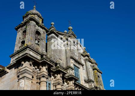 Kirche St. Bartholomäus, Iglesia de San Bartolome. Pontevedra, Galicien. Spanien Stockfoto