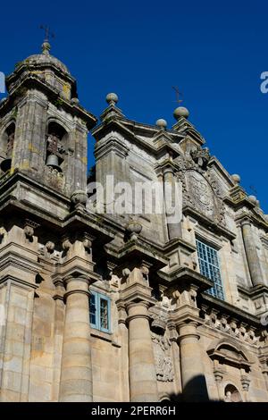 Kirche St. Bartholomäus, Iglesia de San Bartolome. Pontevedra, Galicien. Spanien Stockfoto