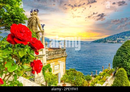 Die Isola Bella, Stresa, Italien Stockfoto