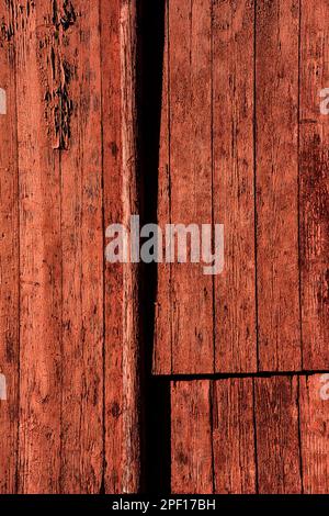 Detail einer alten verwitterten Tür Stockfoto