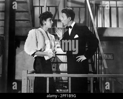 Peggy Ryan, Donald O'Connor, Drehort des Films „Patrick der große“, Universal Pictures, 1945 Stockfoto