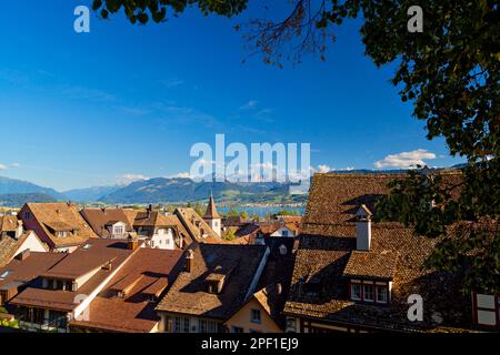 Rapperswil-Jona am Zürichsee, Schweiz Stockfoto