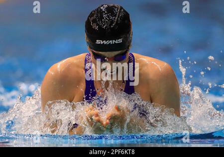 Die britische Bethany Firth in Aktion beim Individualfinale der Medley World Series der Frauen des MC 200m am ersten Tag der Citi para Swimming World Series in Ponds Forge, Sheffield. Stockfoto