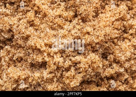 Textur der natürlichen Körperpeeling als Hintergrund, Nahaufnahme Stockfoto
