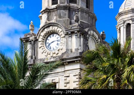 Touristenattraktion der St. John's Cathedral in Saint Johns auf Antigua und Barbuda. Stockfoto