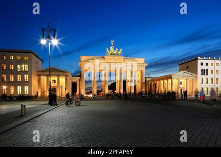 Das Brandenburger Tor. Berlin. Deutschland. Stockfoto