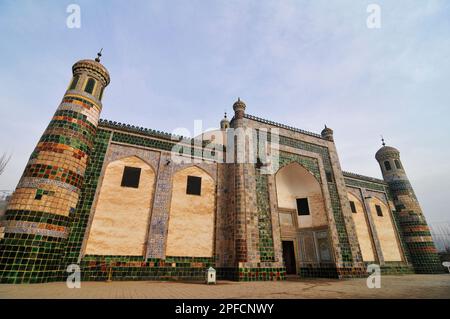 Das Apakh Hoja Mazar ( Afaq Khoja Mausoleum ) in der Nähe von Kashgar, Xinjiang, China. Stockfoto