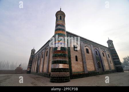 Das Apakh Hoja Mazar ( Afaq Khoja Mausoleum ) in der Nähe von Kashgar, Xinjiang, China. Stockfoto