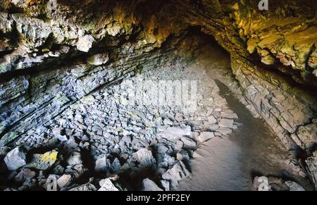 Lava Beds National Monument in Kalifornien Stockfoto