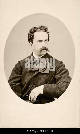 König Umberto I von Savoyen - Torino, 14 marzo 1844 - Monza, 29 Luglio 1900 - König von italien vom 9. Januar 1878 - 29. Juli 1900 Stockfoto