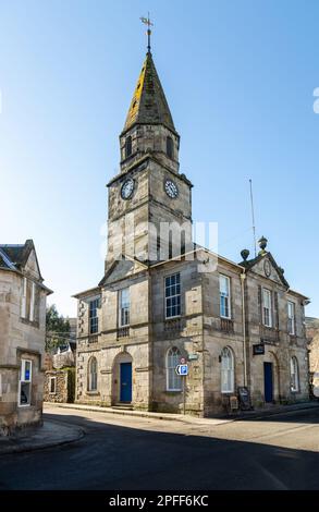 Das Town House im Zentrum des Dorfes Falkland, Fife, Schottland Stockfoto