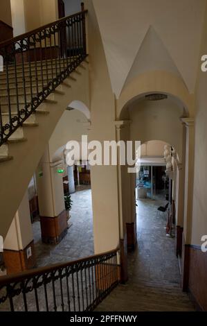 02. September 2022 – Europa, Italien, Sardinien, Sassari, Palazzo Ducale Sitz des Rathauses von Sassari Stockfoto