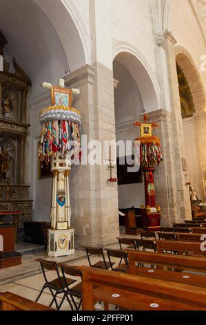 02. September 2022 – Europa, Italien, Sardinien, Sassari, Sitz des Erzbischofs Kathedrale von Sassari Stockfoto