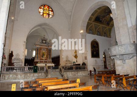 02. September 2022 – Europa, Italien, Sardinien, Sassari, Sitz des Erzbischofs Kathedrale von Sassari Stockfoto