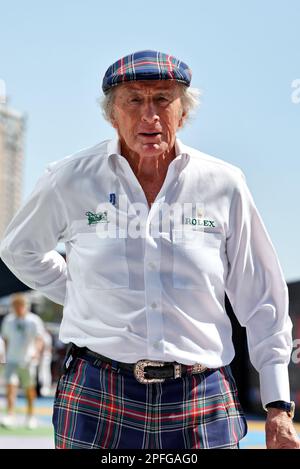 Jeddah, Saudi-Arabien. 17. März 2023. Jackie Stewart (GBR). Formel-1-Weltmeisterschaft, Rd 2, großer Preis Saudi-Arabiens, Freitag, 17. März 2023. Jeddah, Saudi-Arabien. Kredit: James Moy/Alamy Live News Stockfoto