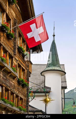 Andermatt, Kanton Uri, Schweiz Stockfoto