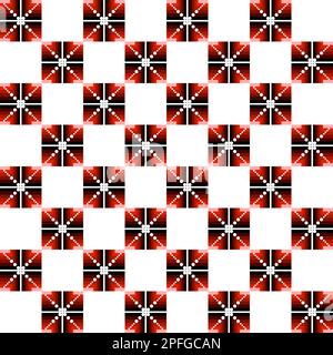 Nahtloses geometrisches Muster und Hintergrund Stockfoto