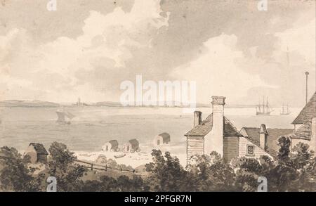 West Cowes, Isle of Wight von Paul Sandby Stockfoto