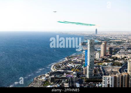 Jeddah, Saudi-Arabien. 17. März 2023. Allgemeine Ansicht, F1 Grand Prix von Saudi-Arabien auf dem Jeddah Corniche Circuit am 17. März 2023 in Dschidda, Saudi-Arabien. (Foto von HIGH TWO) dpa/Alamy Live News Stockfoto