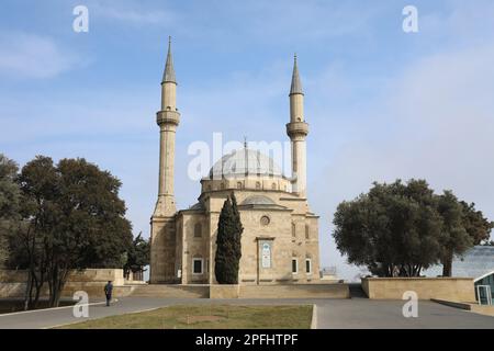 Die türkische Moschee in Baku Stockfoto