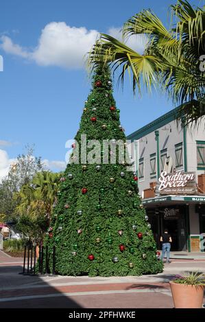 KISSIMMEE/ORLANDO/FLORIDA/USA - 30. NOVEMBER 2017. Besucher und Reisende in die Altstadt von kissimmee, Florida, USA (Foto: Francis Dean/Dean Picturs) Stockfoto