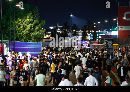 Jeddah, Saudi-Arabien. 17. März 2023. Track Impression, F1 Grand Prix von Saudi-Arabien auf der Jeddah Corniche Circuit am 17. März 2023 in Dschidda, Saudi-Arabien. (Foto von HIGH TWO) dpa/Alamy Live News Stockfoto