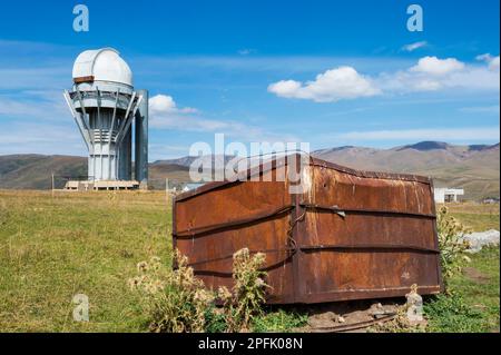 Tien Shan Sternwarte, Ile-Alatau National Park, kpl Plateau, Almaty, Kasachstan, Zentralasien Stockfoto